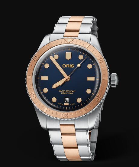 Review Oris Divers Sixty Five 40mm 01 733 7707 4355-07 8 20 17 Replica Watch